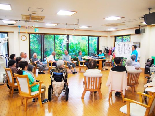 自然光のリビング