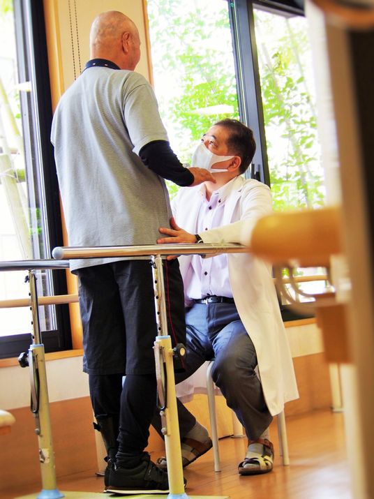 リハビリ相談の様子