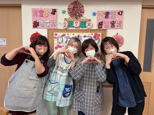 和やかなスタッフの仲間意識
