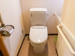 使いやすい設備のトイレ