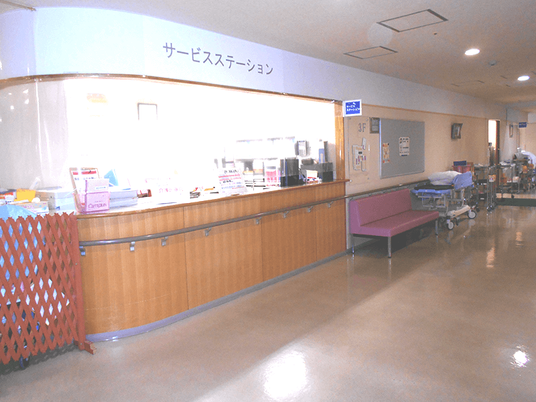 スタッフ常駐エリア