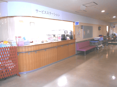 スタッフ常駐エリア