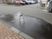 駐車場の三角看板  