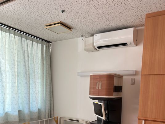 居室の空調設備  