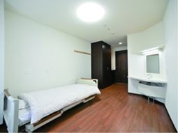 清潔な居室の一角