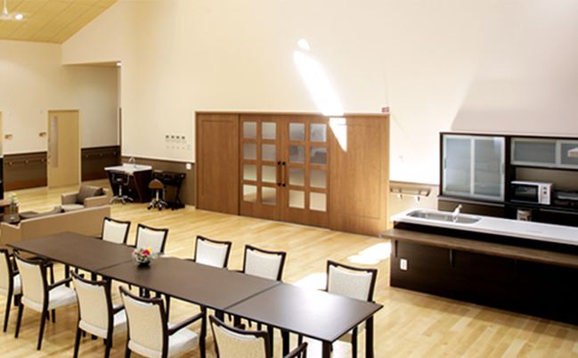 明るい共用ルーム