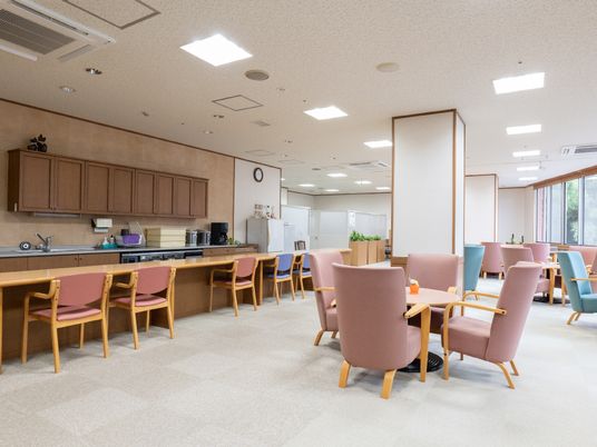 快適な共用ダイニングルーム