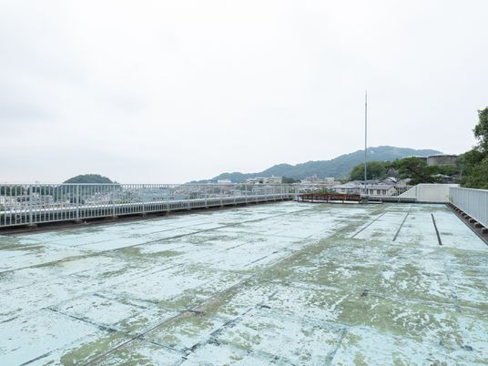 広々とした屋上テラス
