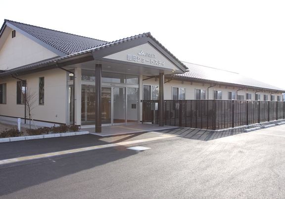 フロント付近の出入口