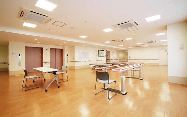 開放的な訓練室