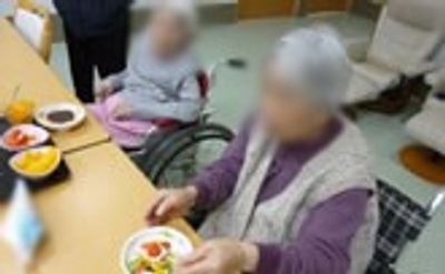 食事中の様子