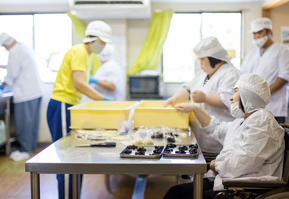 自然光のキッチン