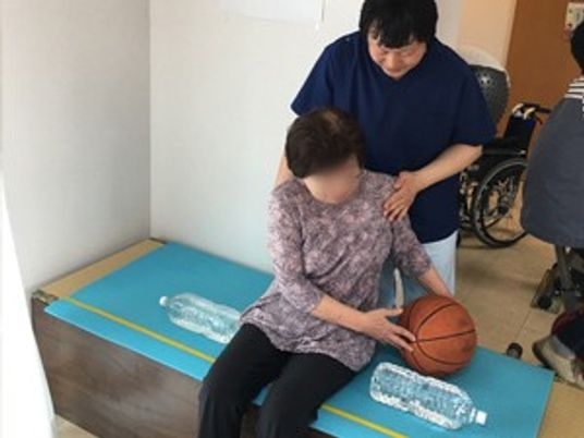 機能訓練の様子
