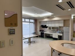 開放的な食堂