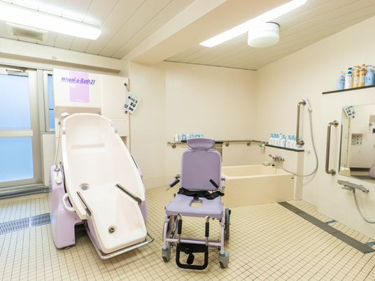 設備が整った浴室