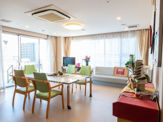 ゆったりとしたリビング