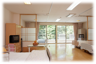 自然光が入る居室