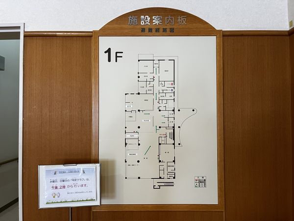 施設案内板