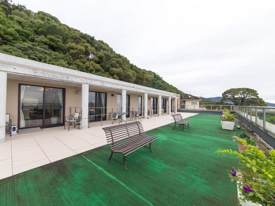 広々とした開放的なテラス