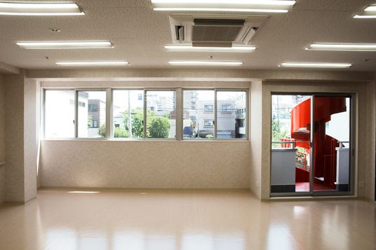 自然光が入る部屋