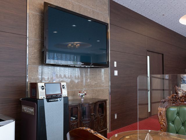 快適なリビングの一角