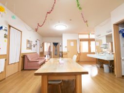 共有スペースのリビング