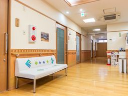 明るい廊下