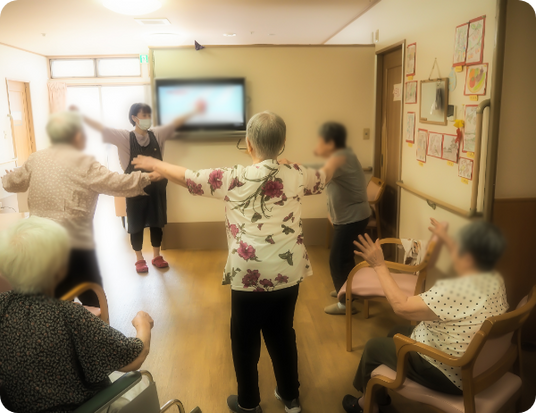 リハビリ中の様子