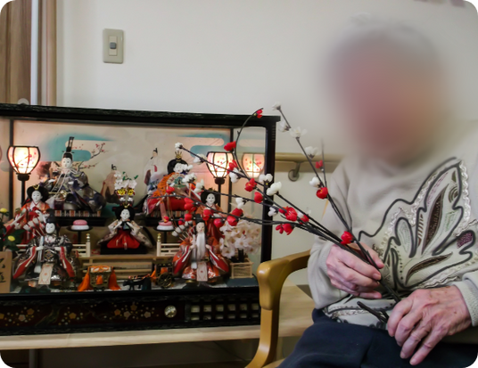 人形を見つめる時間