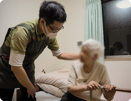 人的ケアの場