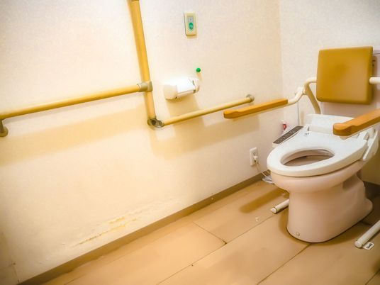 手すり付きトイレ
