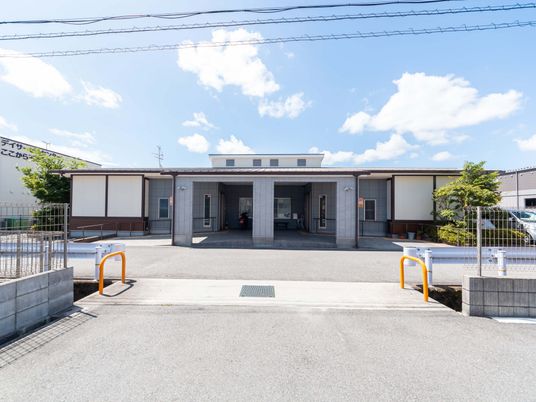 広いエントランス