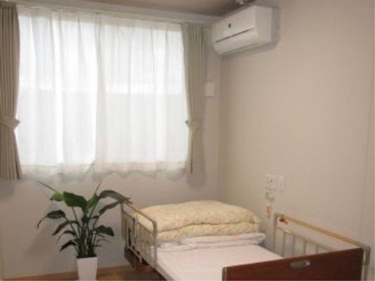 清潔な個室の一角