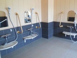 バリアフリーな洗面スペース