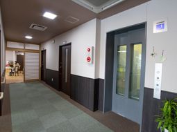 清潔感のある廊下