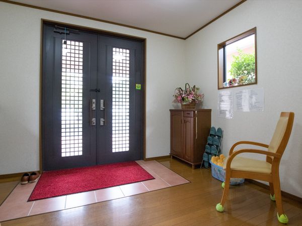 和やかな雰囲気のエントランス