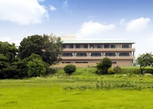 緑豊かな建物外観
