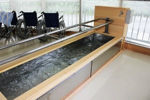 明るい機能訓練室