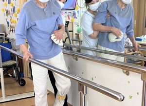 訓練中の様子機能訓練室