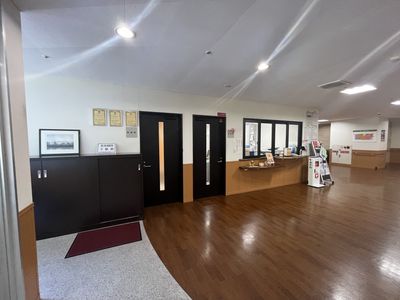 広々としたエントランス