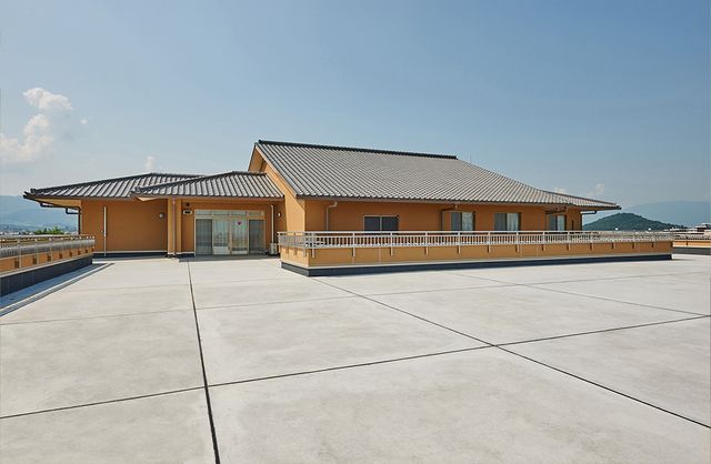 広々とした屋上テラス