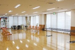 広々とした空間の機能訓練室