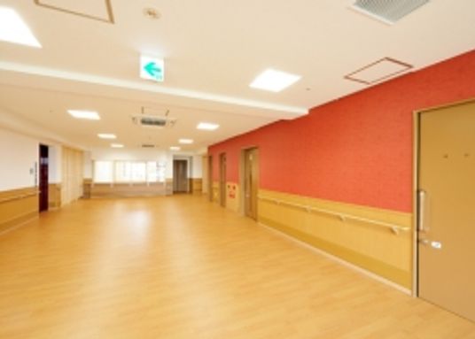 明るい廊下