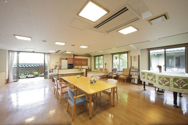 広々とした共有スペース