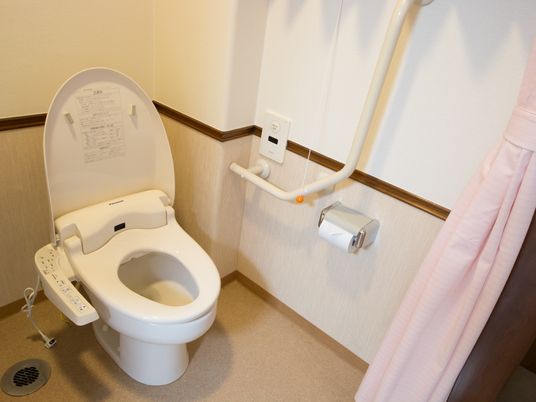 清潔なトイレ設備