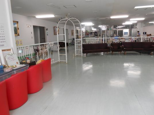 広々としたフロア