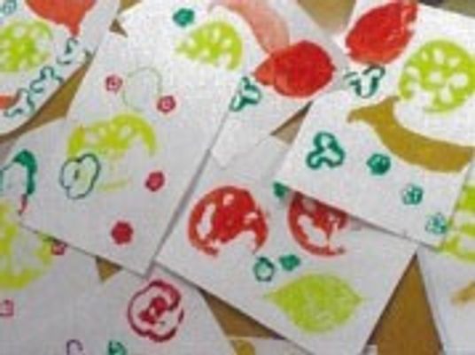 創作活動の様子