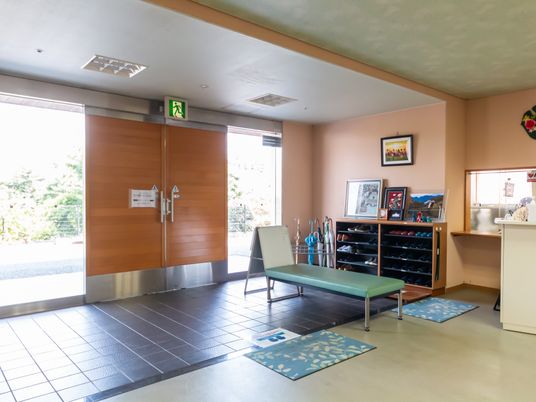 広々としたエントランス