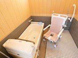 安全な浴室設備