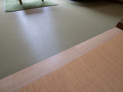 清潔な和室の床